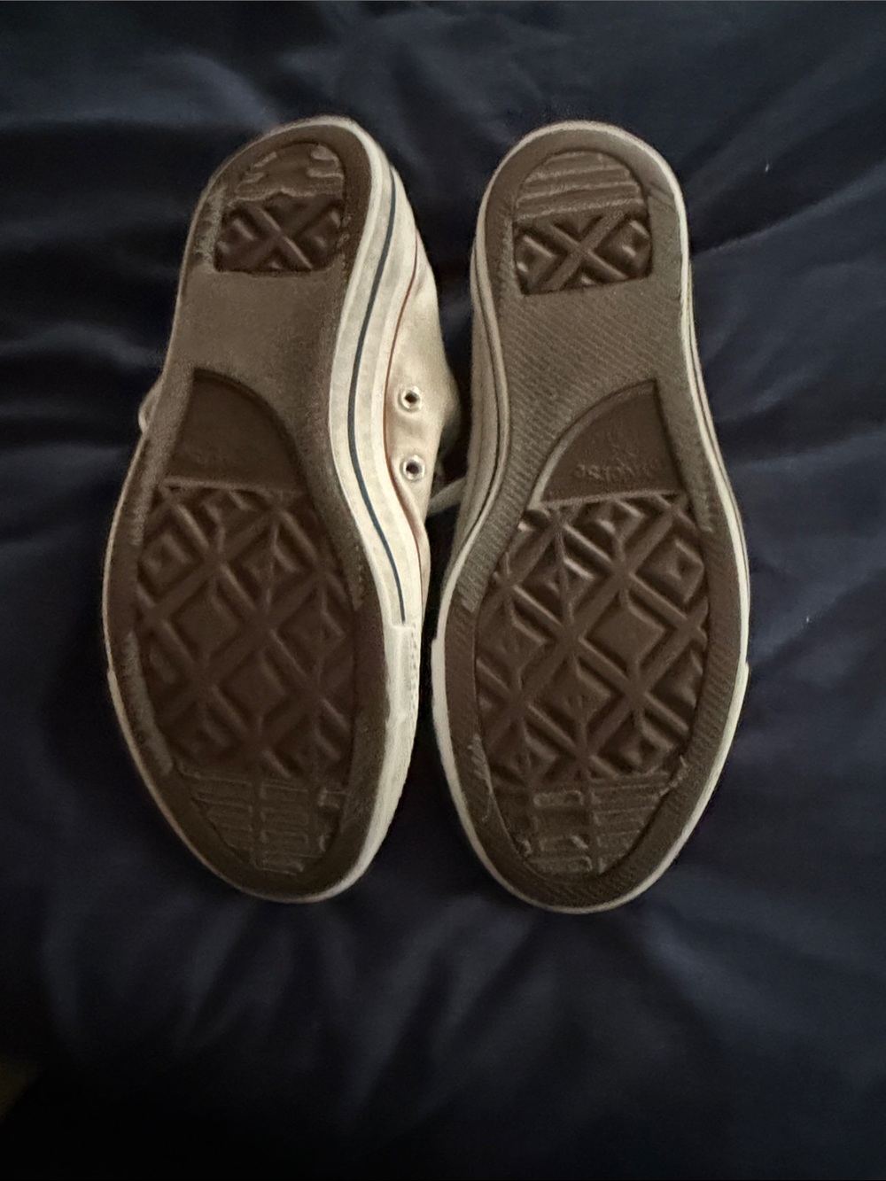 Converse All Star Cream White Low-Top Adult Sneakers - Picture 3 of 4